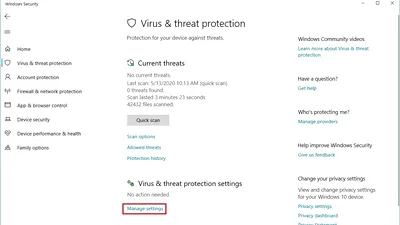 Windows 10 nu mai permite dezactivarea permanentă a antivirusului Windows Defender