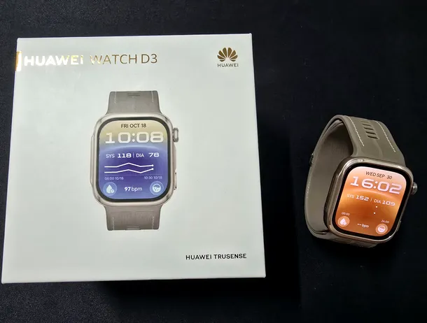 Review Huawei Watch D3: ceas smart elegant, cu tensiometru certificat medical