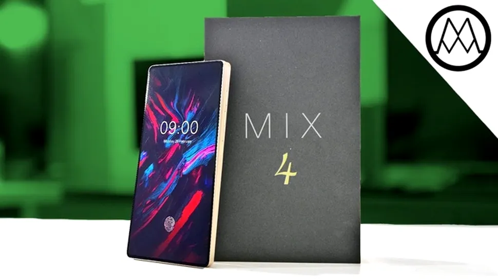 DOOGEE anunţă Mix 4, un telefon cu display fără margini şi fără „breton”