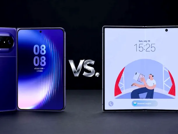 Samsung Galaxy Z Fold 8 și Huawei Pura X Max: comparație între noile telefoane pliabile cu ecran lat