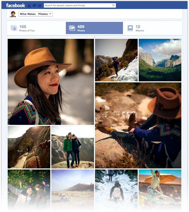 Facebook schimbă modul de vizualizare a albumelor foto