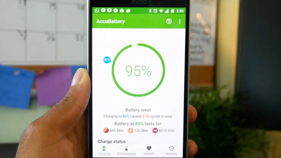 Cum poţi verifica nivelul de viaţă al bateriei de la orice telefon care rulează Android