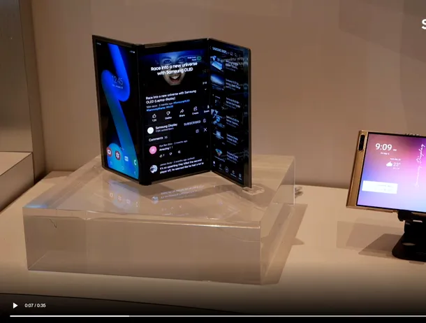 Samsung ar putea lansa și o tabletă cu ecran pliabil la începutul anului viitor