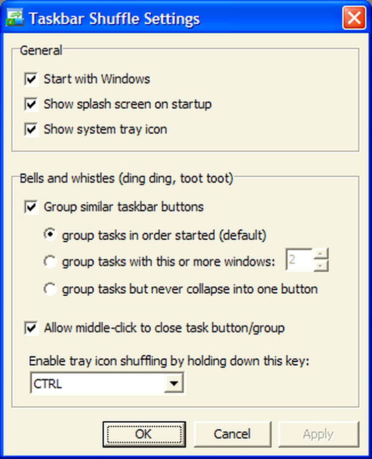 Taskbar Shuffle