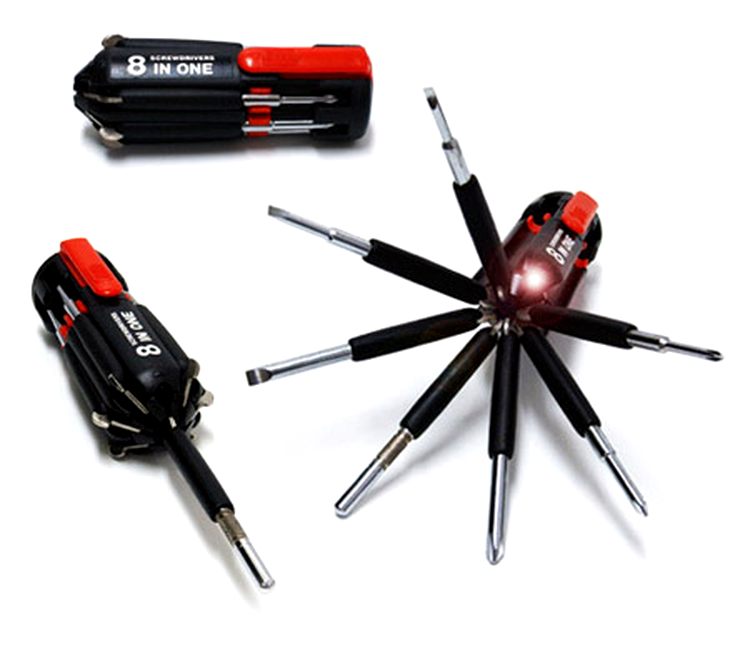 8 SCREWDRIVERS IN ONE