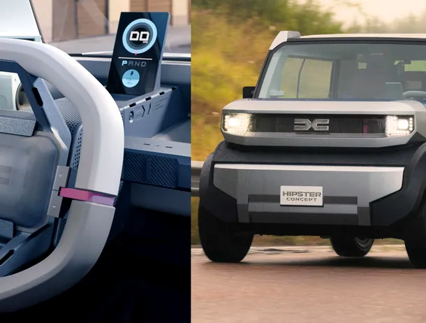 Dacia Hipster Concept: Mașina electrică populară a viitorului, în stilul Dacia