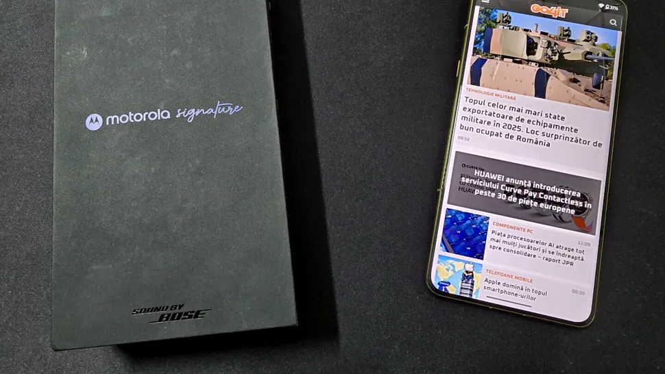 Motorola Signature Review: flagship killer cu camere performante