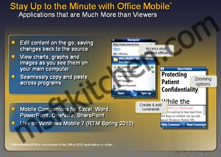 La primăvară vom avea primele telefoane cu Windows Mobile 7