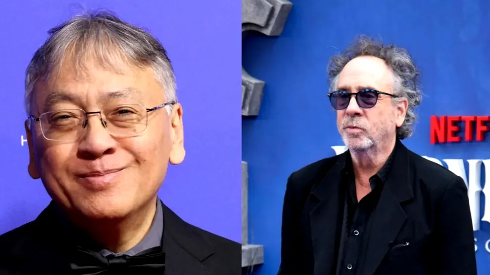 După „Wednesday”, regizorul Tim Burton își unește forțele cu laureatul Nobel Kazuo Ishiguro
