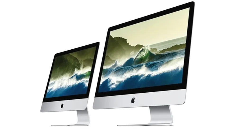 Noile computere iMac se livrează cu display-uri 4K şi 5K