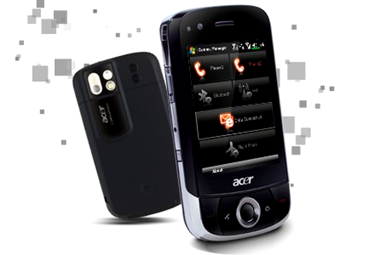Acer Tempo X960 are un ecran touchscreen de 2.8