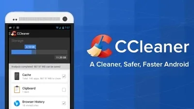 Aplicaţia săptămânii: CCleaner for Android