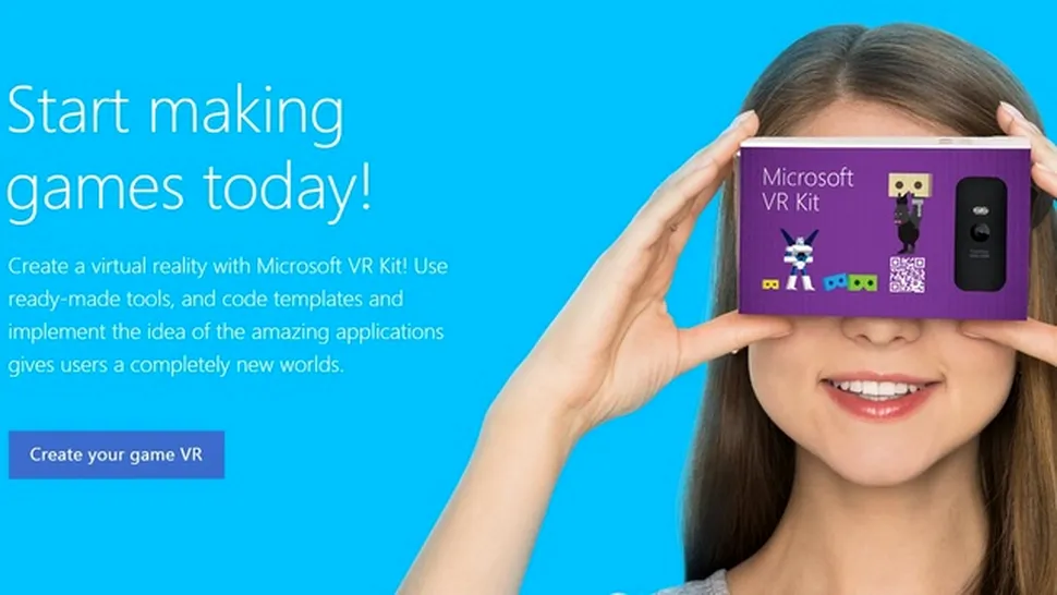 Microsoft pregăteşte un răspuns la soluţia VR Google Cardboard