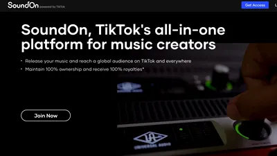 TikTok pornește SoundOn, o nouă platformă de distribuție de muzică