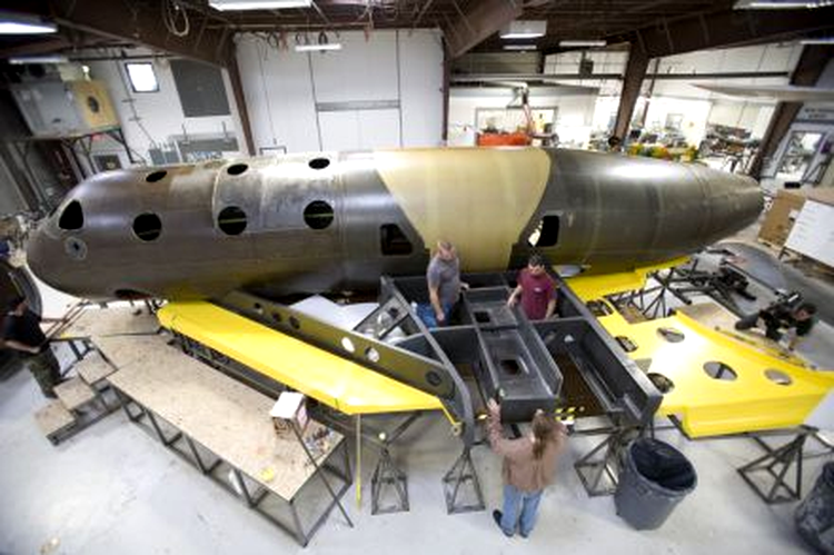 SpaceShipTwo în producţie