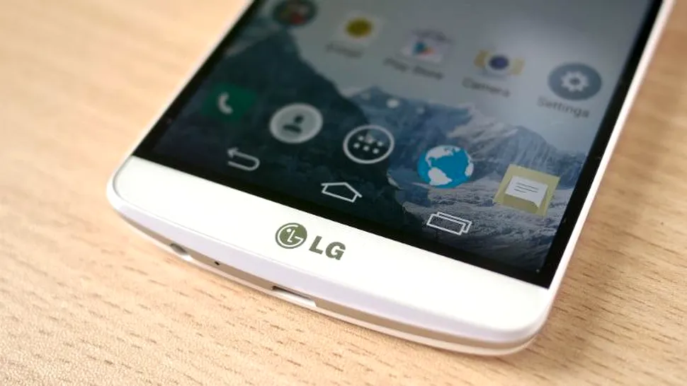 LG G8 ar putea înlocui casca audio cu o tehnologie care permite redarea sunetului direct prin sticla ecranului