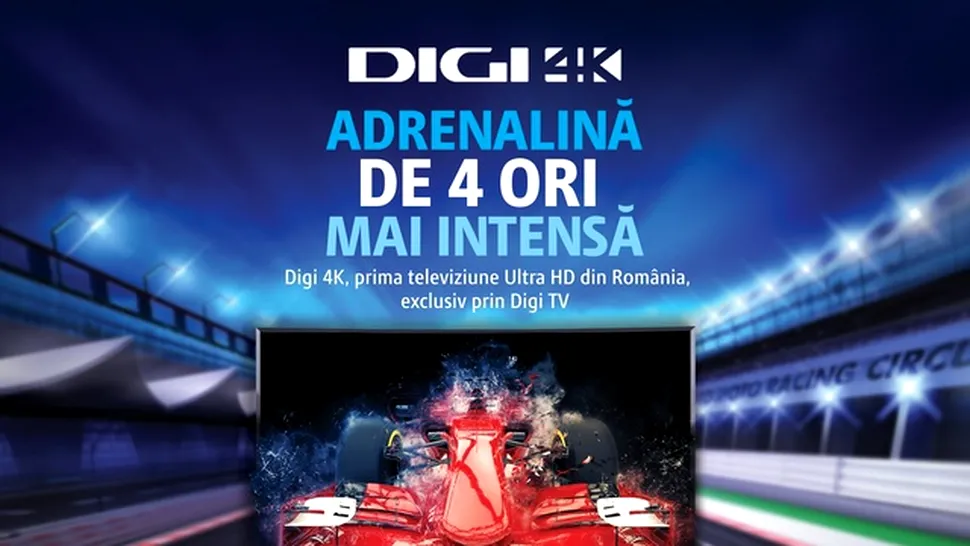 Digi lansează primul post de televiziune 4K din România