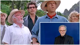 Starul pe care Spielberg și l-a dorit în „Jurassic Park”, dar a fost refuzat: „Am fost distrus”