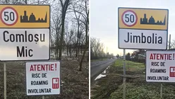 Șoferii sunt avertizați în Timiș asupra riscului de roaming involuntar prin panouri amplasate pe șosele