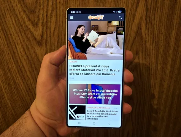 Zvon: Upgrade major pentru ecranul viitorului flagship Samsung Galaxy S26 Ultra