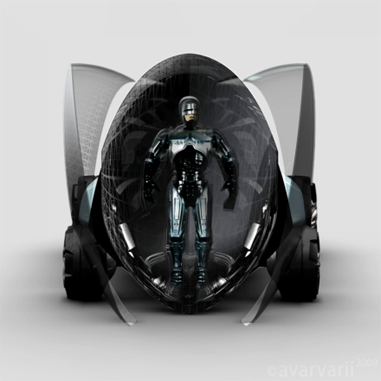 Scaunul din Robocar, rabatabil