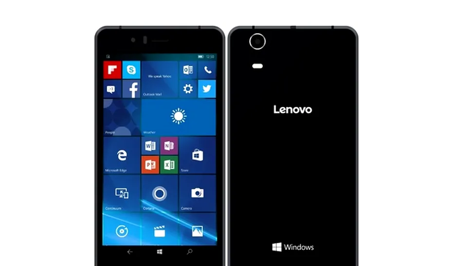 Lenovo lansează un smartphone cu Windows 10 Mobile în Japonia
