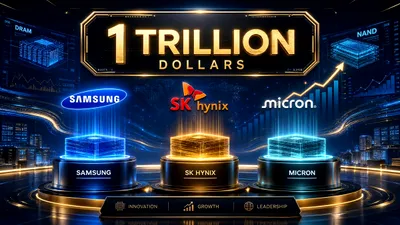 AI-ul rescrie piața memoriilor: Micron și SK Hynix ajung din urmă Samsung în clubul companiilor de un trilion de dolari