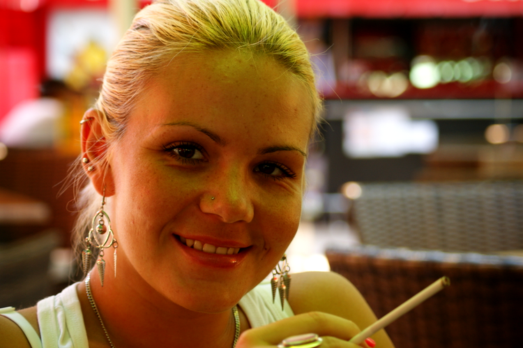 Subiectul clar, background blur