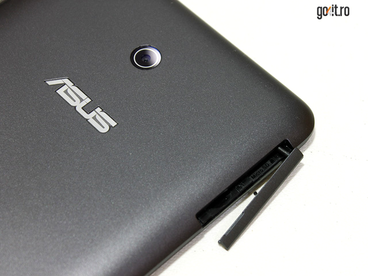 ASUS Fonepad 7 ME175CG - compartimentul pentru cartelă SIM şi card microSD