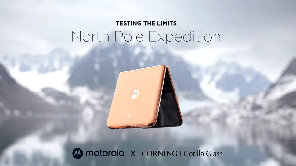 Motorola și Corning au testat limitele tehnologiei Gorilla Glass la Polul Nord