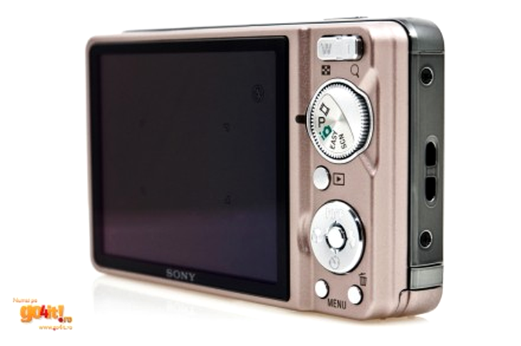 Sony CyberShot W290 - ecranul de 3