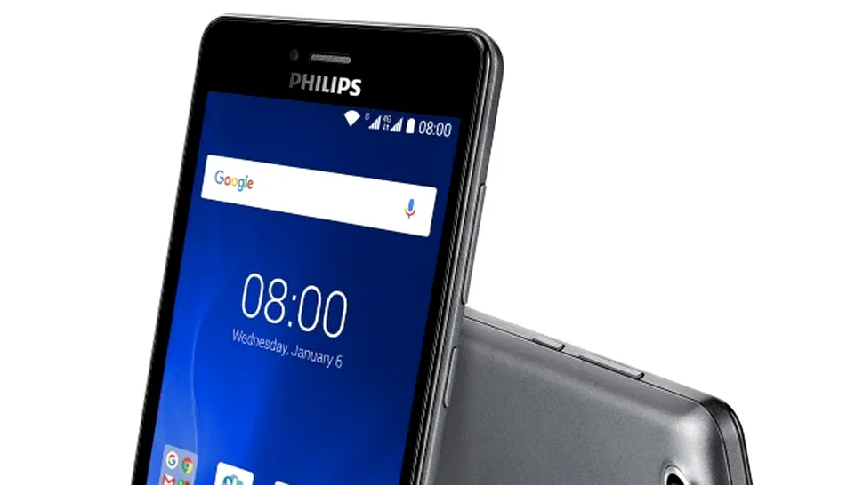 Philips S326, un nou smartphone accesibil cu suport dual SIM şi tehnologie 4G