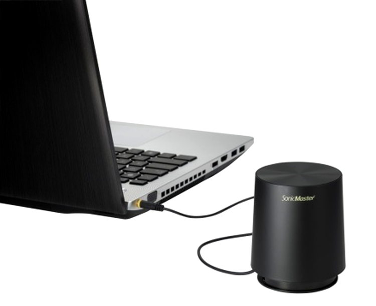 Asus N56 - subwoofer-ul inclus în pachet