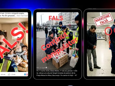 Avertisment: atenție la campaniile false de influențare cu personaje AI, prezentate drept polițiști sau jandarmi