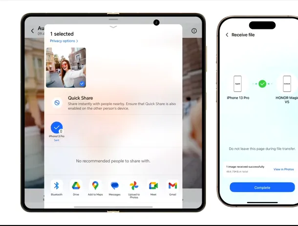 Honor lansează propria sa versiune de AirDrop, compatibilă și cu dispozitivele iOS