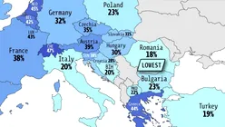 Harta adopției AI în Europa: România este codașă
