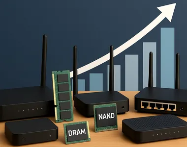 Prețurile memoriilor, explozie de 600%: routerele și set-top box-urile operatorilor telecom, sub presiune