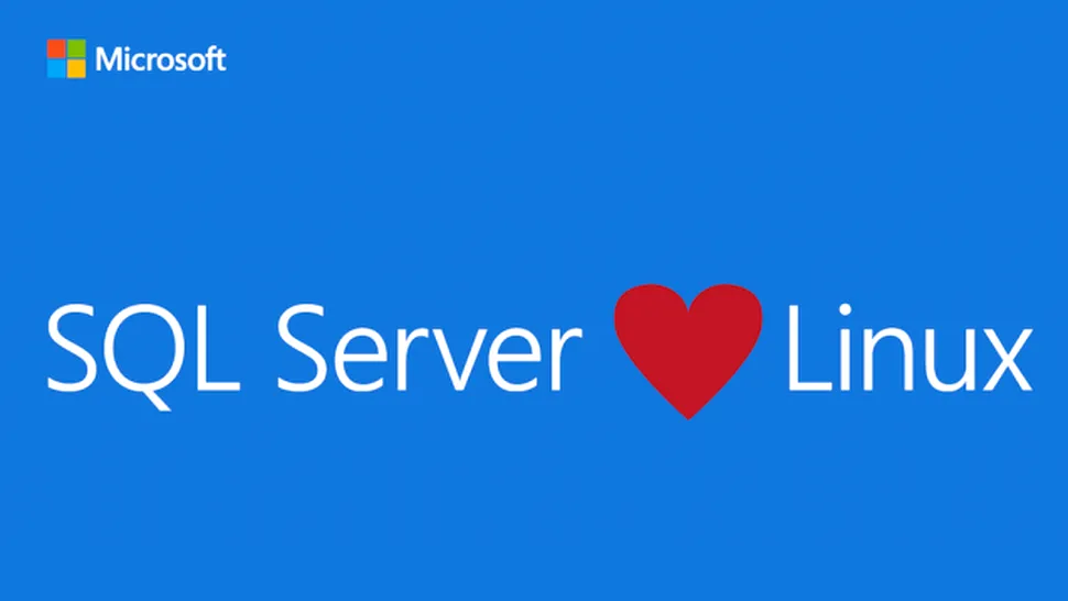 Microsoft SQL Server, disponibil acum şi pentru Linux