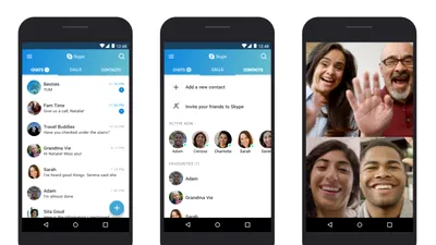 Aplicaţia Skype va avea şi o versiune de Android optimizată pentru telefoane low-end