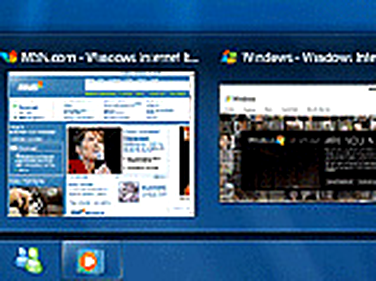 Windows 7 taskbar