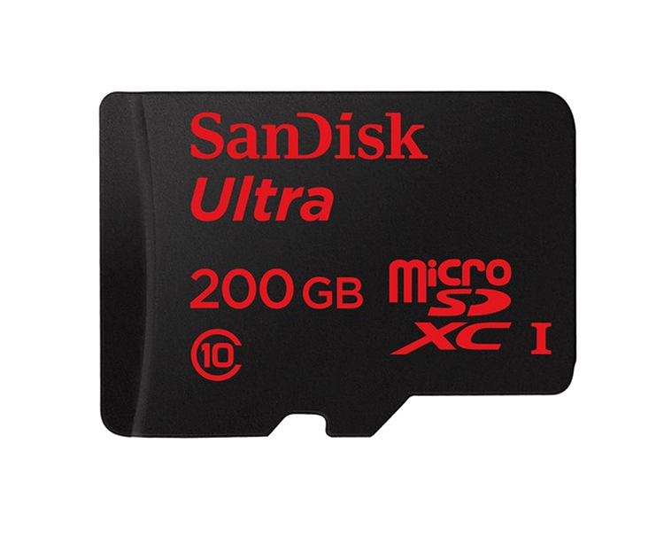 SanDisk 200GB Ultra microSDXC UHS-I Premium Edition