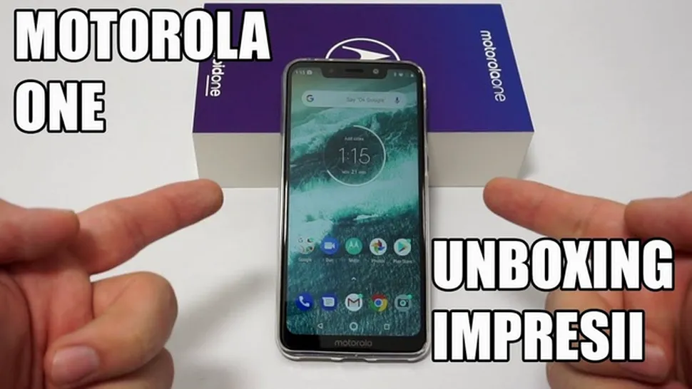 Motorola One - Unboxing şi primele impresii [VIDEO]