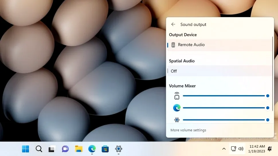 Microsoft „copiază” EarTrumpet și adaugă control mai bun de sunet în varianta Windows 11 de test