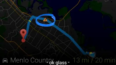 Noul update pentru Google Glass îmbunătăţeşte integrarea cu Waze