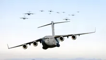 O aeronavă C-17 Globemaster III a plecat din România cu ajutoare pentru Venezuela