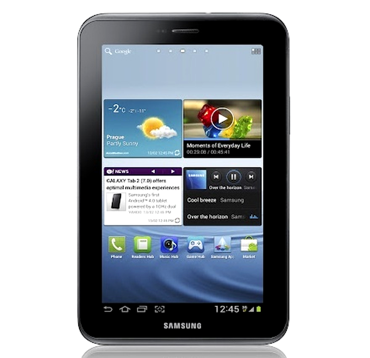 Samsung Galaxy Tab 2, cu ecran de 7"