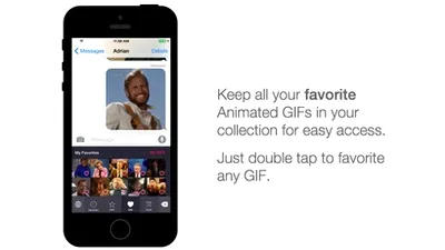 PopKey aduce GIF-uri animate în loc de litere pe iOS 8