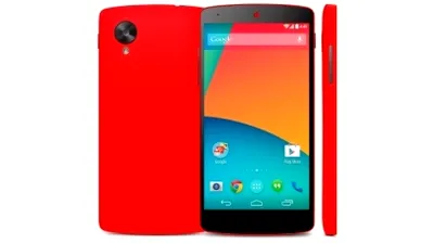Smartphone-ul Nexus 5, oferit acum cu carcasă roşie