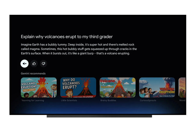 Gemini Google TV