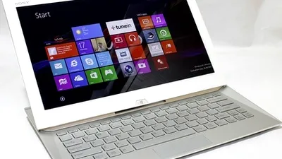 Sony VAIO Duo 13, un hibrid elegant între Ultrabook şi tabletă